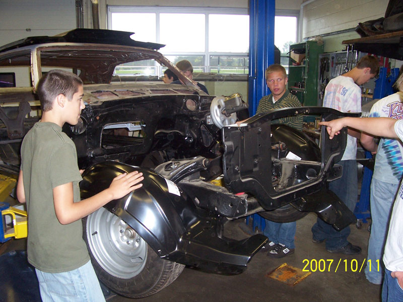 1968 Chevy Camaro restoration photo 4
