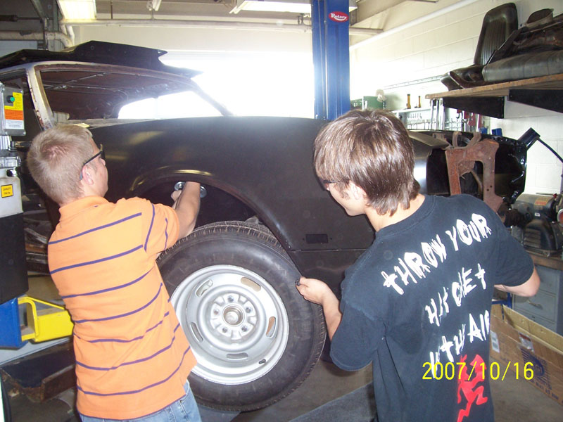 1968 Chevy Camaro restoration photo 6