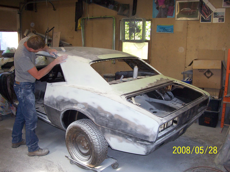 1968 Chevy Camaro restoration photo 16