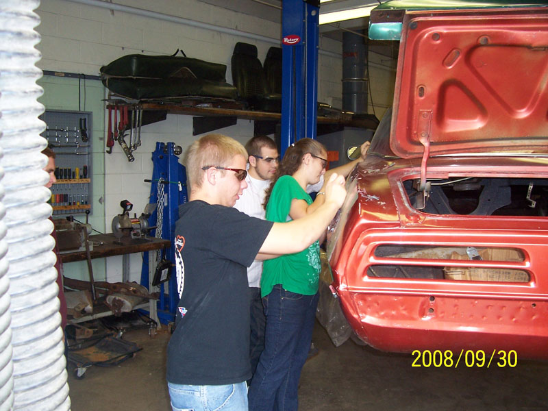1969 Pontiac Firebird restoration photo 6