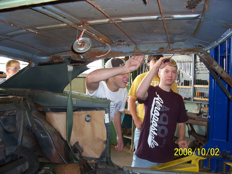 1969 Pontiac Firebird restoration photo 7