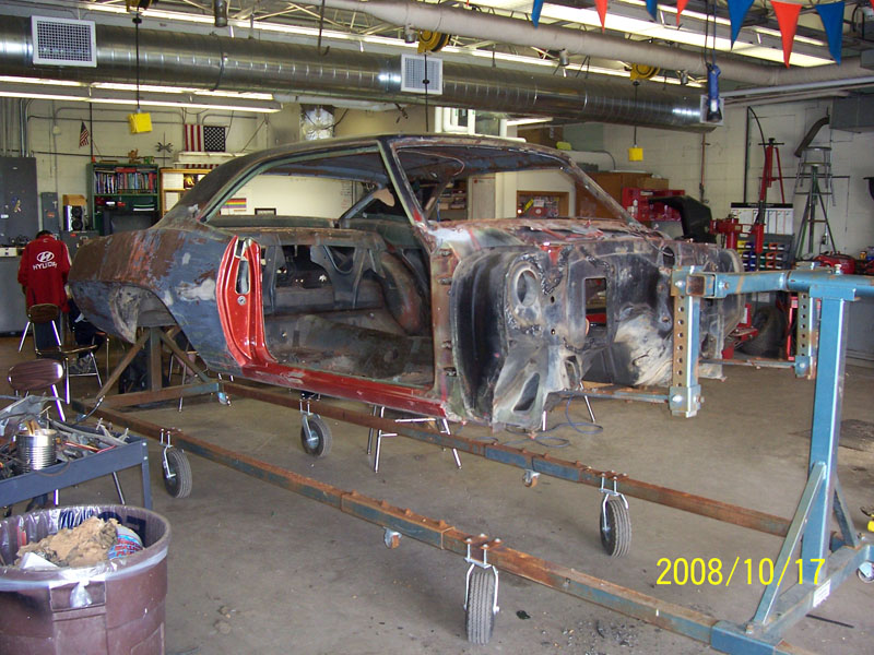 1969 Pontiac Firebird restoration photo 10