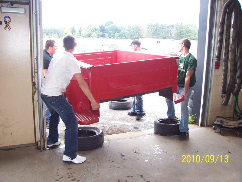 1955 Chevy Pickup restoration photo 4