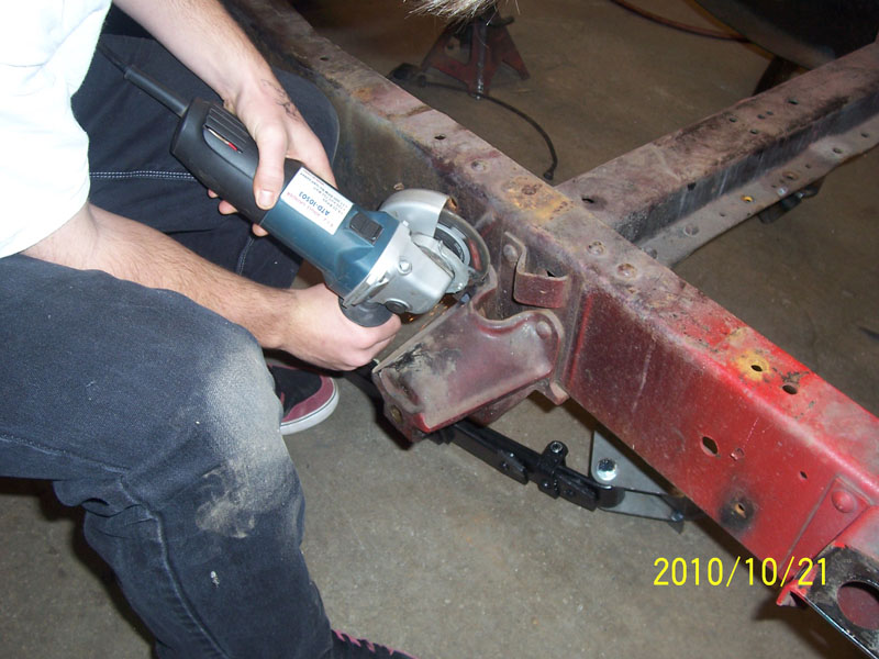 1955 Chevy Pickup restoration photo 7