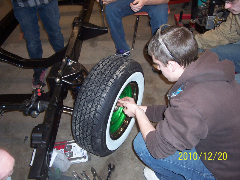 1955 Chevy Pickup restoration photo 15