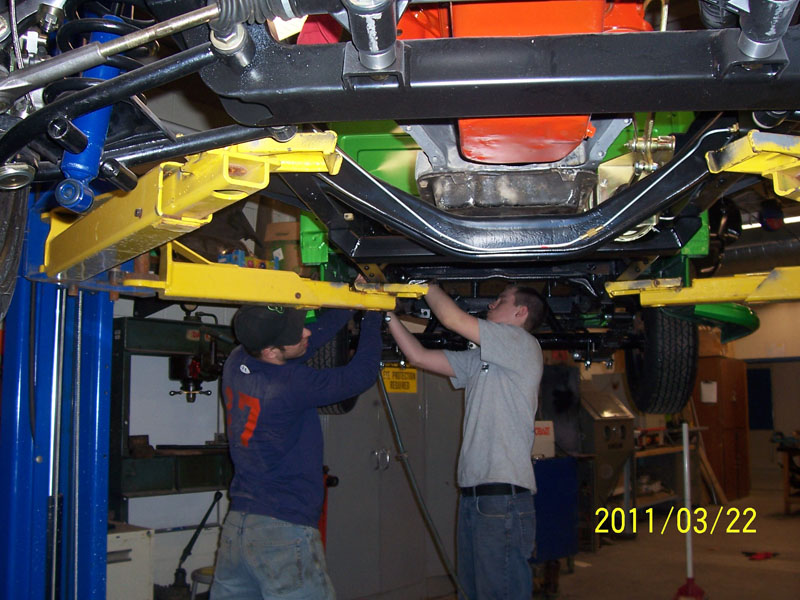 1955 Chevy Pickup restoration photo 17