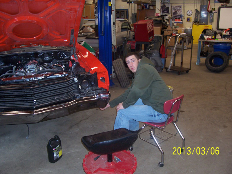1972 Chevy Chevelle restoration photo 7