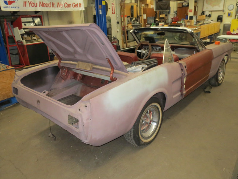 1965 Ford Mustang GT restoration photo 2