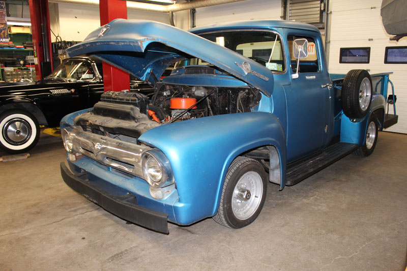 1956 Ford F100 restoration photo 2