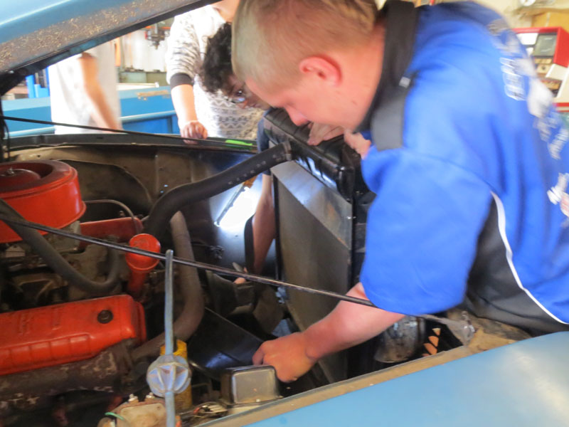 1956 Ford F100 restoration photo 7
