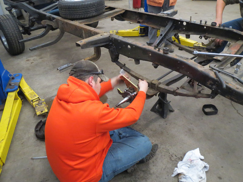 1956 Ford F100 restoration photo 9