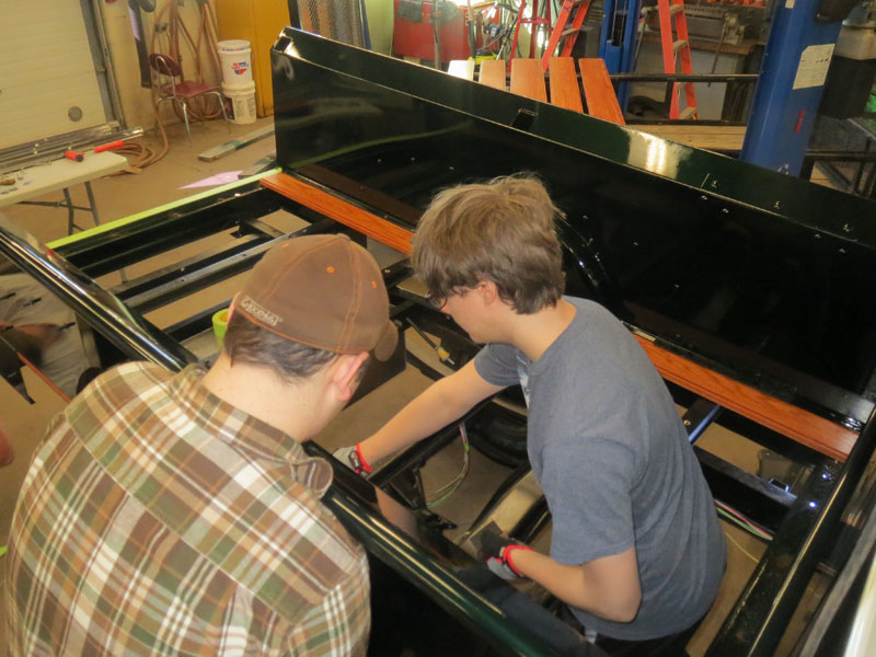 1956 Ford F100 restoration photo 14