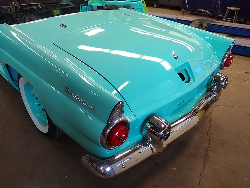 1955 Ford Thunderbird restoration photo 8