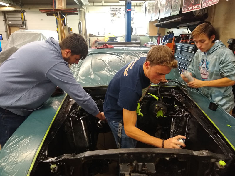 1969 Ford Mustang Mach 1 restoration photo 5