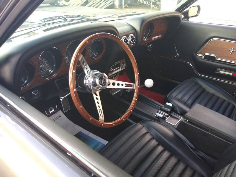 1969 Ford Mustang Mach 1 restoration photo 18