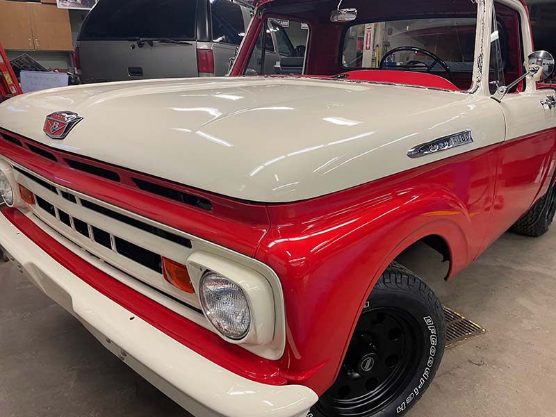 1961 Ford F100 restoration photo 15