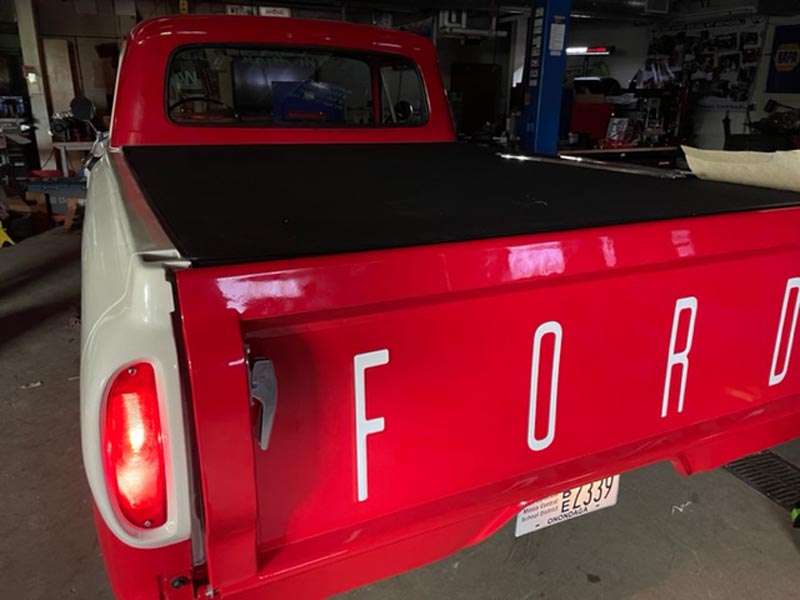 1961 Ford F100 restoration photo 25