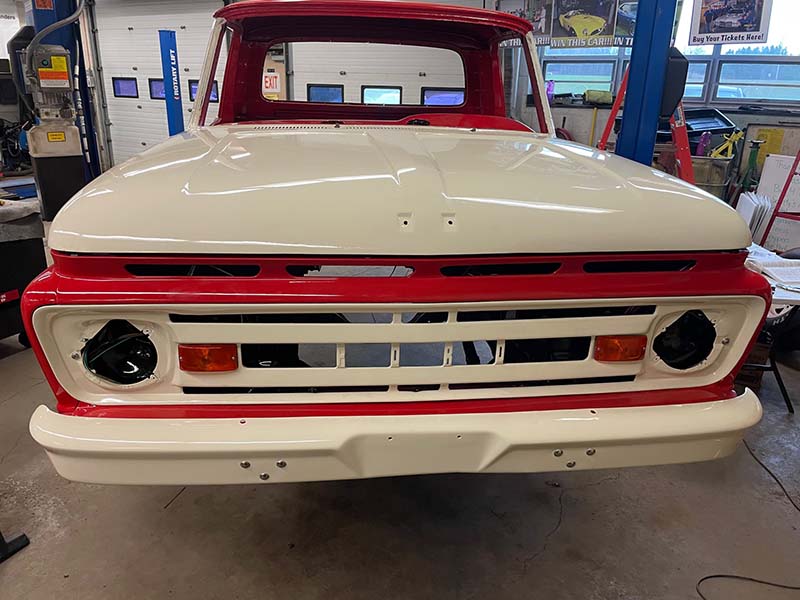 1961 Ford F100 restoration photo 8
