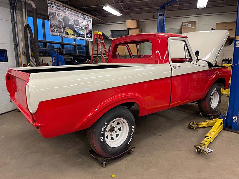 1961 Ford F100 restoration photo 10