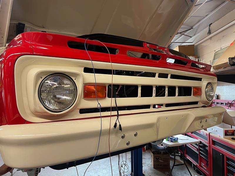 1961 Ford F100 restoration photo 11