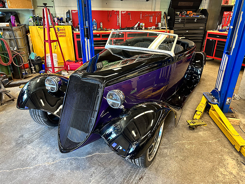 1933 Factory Five Hot Rod restoration photo 23