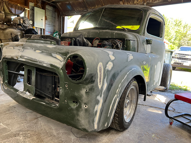 1951 Dodge B3B Pickup restoration photo 2