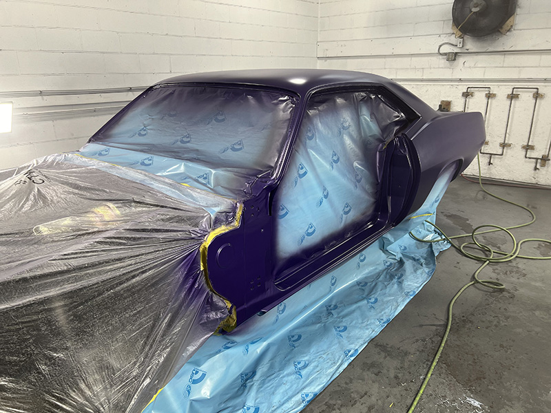 1972 Plymouth Barracuda restoration photo 20