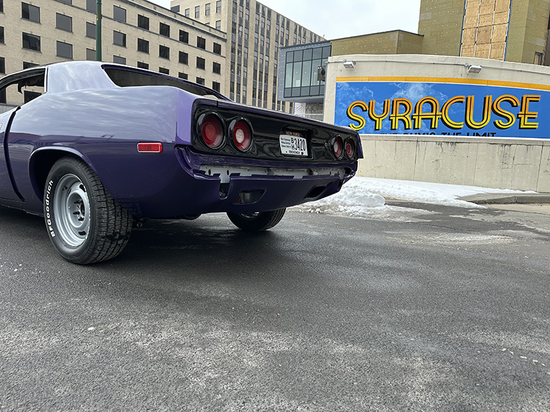 1972 Plymouth Barracuda restoration photo 29