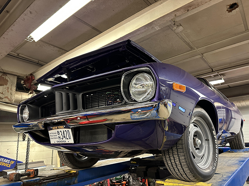 1972 Plymouth Barracuda restoration photo 31