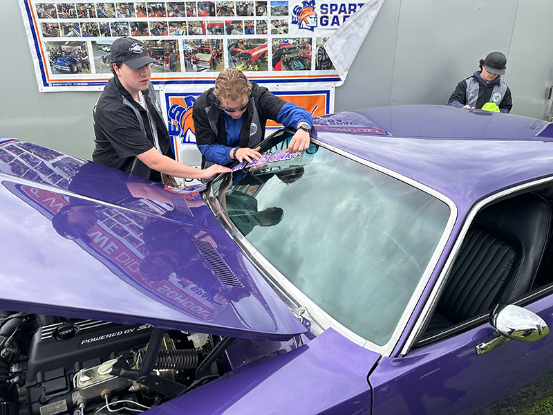 1972 Plymouth Barracuda restoration photo 36