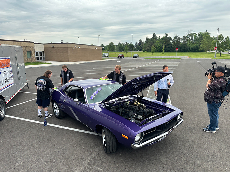 1972 Plymouth Barracuda restoration photo 39