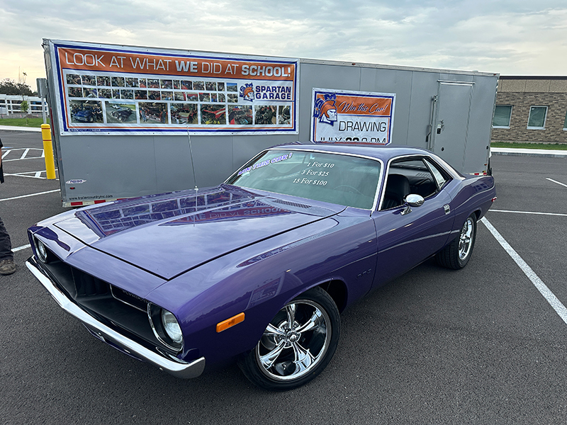 1972 Plymouth Barracuda restoration photo 40