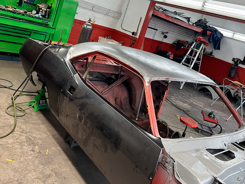 1972 Plymouth Barracuda restoration photo 13