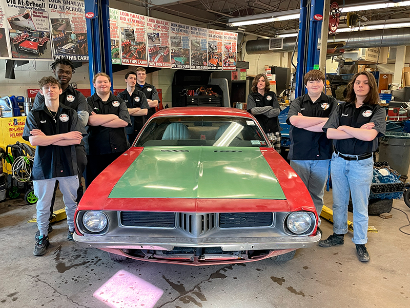 1972 Plymouth Barracuda restoration photo 4