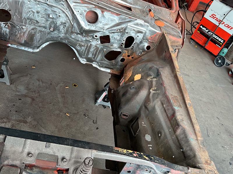 1972 Plymouth Barracuda restoration photo 9