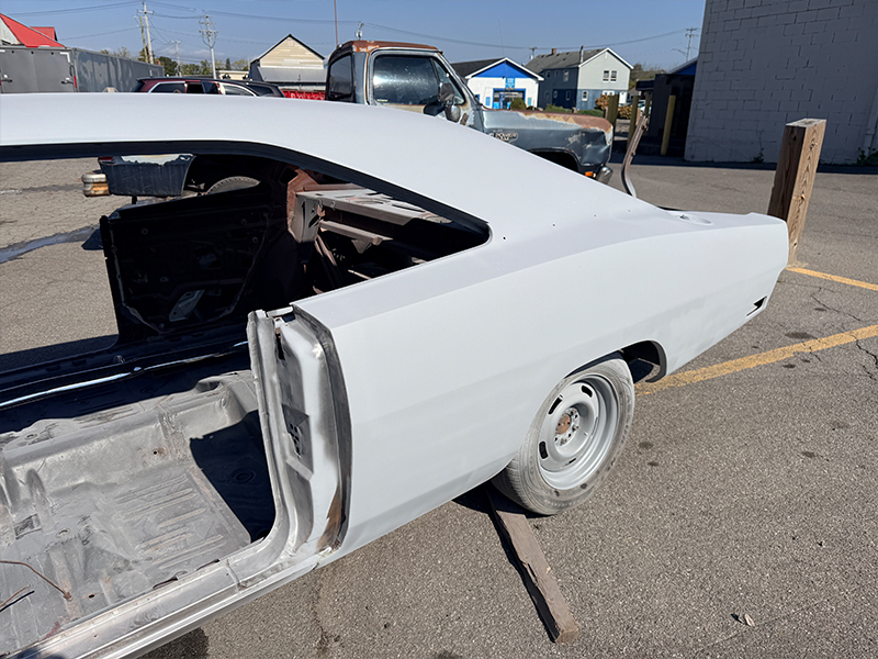 1970 Dodge Charger restoration photo 3
