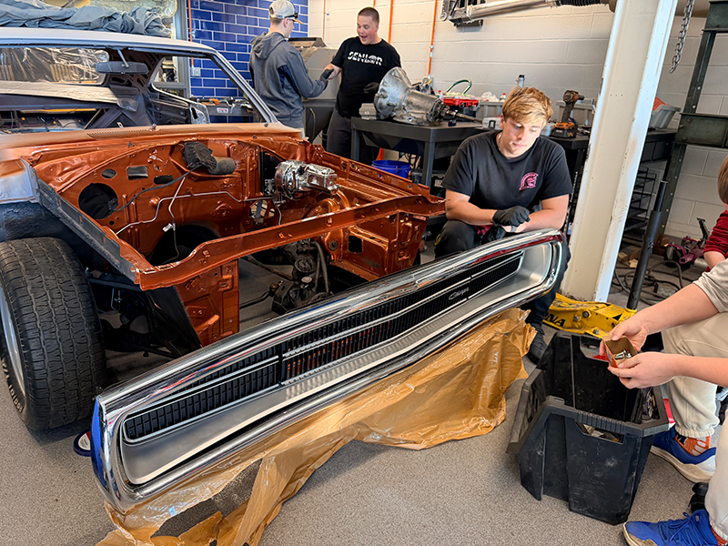 1970 Dodge Charger restoration photo 17