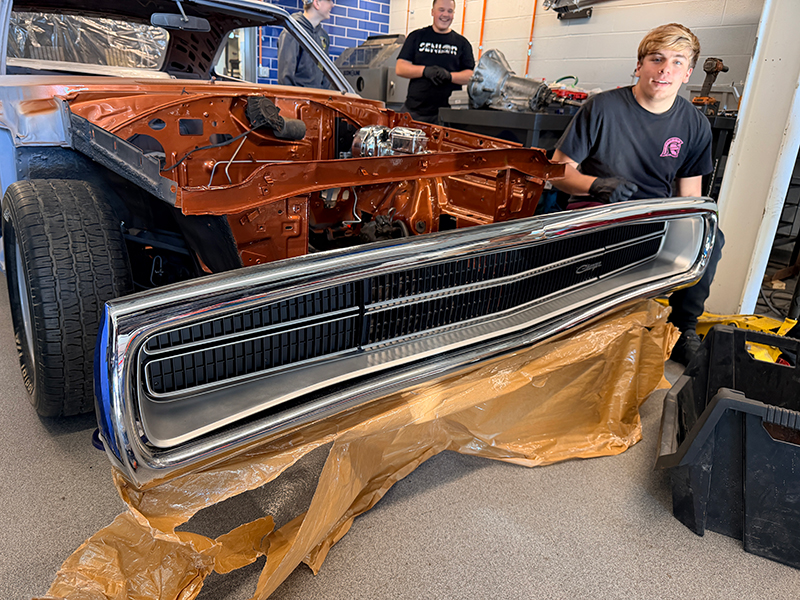 1970 Dodge Charger restoration photo 18